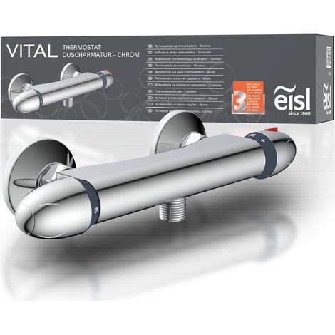 Eisl Clt168Vcr, Miscelatore Termostatico per Doccia Cromato