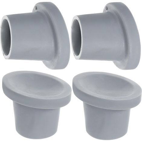 Embouts en Caoutchouc de Rechange 28mm pour Chaise de Bain (1/5)