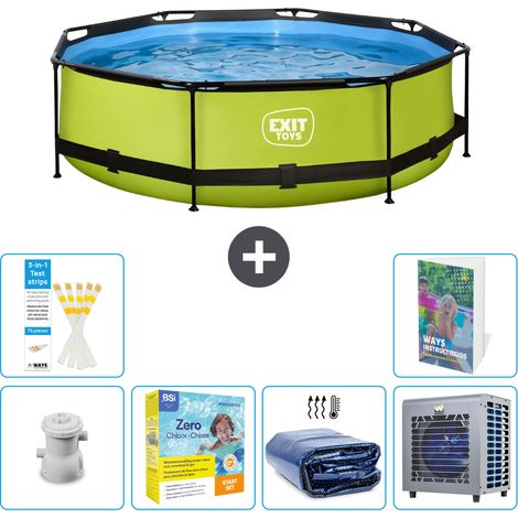 Exit Pool Rund - 300x76 cm - 7-teilig  S331 (1/5)