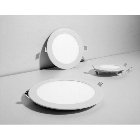 Spot LED Encastrable - 9 W - 6000 K - Dimmable 0-100% - IP65 - 145 mm - Hauteur 10 mm - Pour Salle De Bain Et Cuisine (1/4)