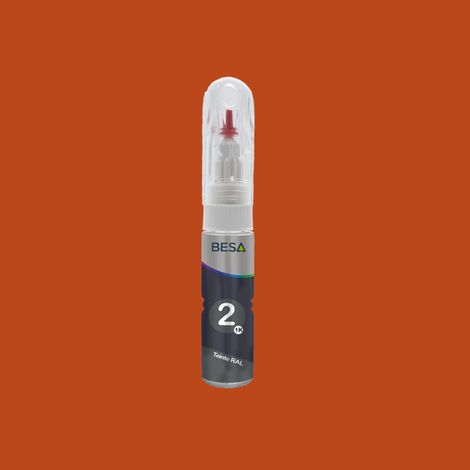 Stylo retouche peinture Orange Rouge RAL 2001 Mat
