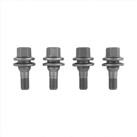 4 x 17 mm Flachsitz-Radmuttern für 206 3008 207 (1/5)