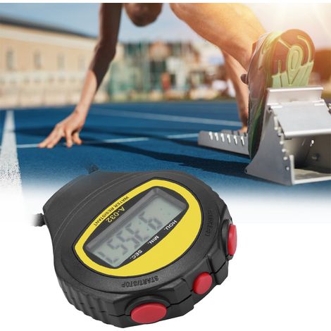 Chronomètre numérique multifonctionnel portable pour le sport et le fitness à domicile (1/5)