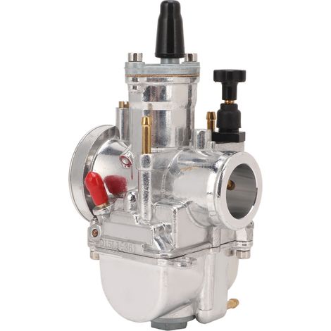 Carburateur métal 24mm universel pour 50cc-110cc quad, moto, scooter, argent (1/5)