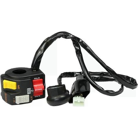 Commutateur combiné gauche/droite 35200-HB9-020 pour TRX250R (1/4)