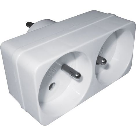 Biplite 2pt 16a Blanc - Electraline