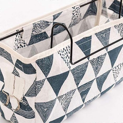 Hängender Bettorganizer, multifunktionale Betttasche mit Haken, Hängetasche, Etagenbett, Aufbewahrungstasche, Hängender Bettaufhänger, Sofaaufbewahrung für Etagenbetten, Bo (1/4)