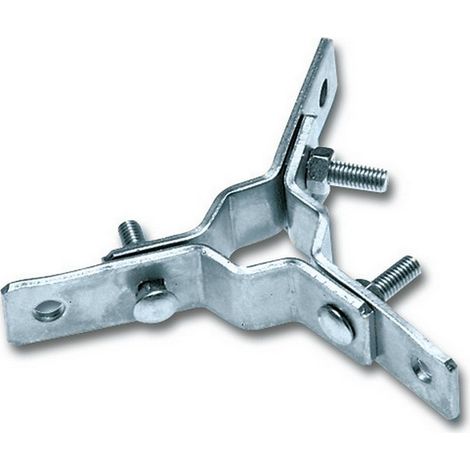 25PZ INCROCIO DI FISSAGGIO PER PALI ED ANTENNE