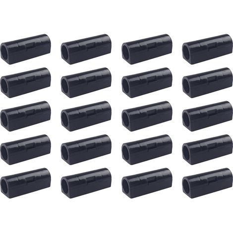 Lot de 2/16 clips adhésifs pour organiser les câbles, pas besoin de perceuse pour la maison et le bureau (1/5)