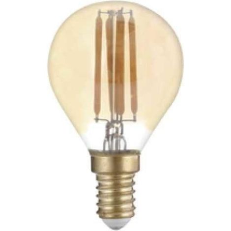 Ampoule LED E14 4W Filament Dimmable G45 - Blanc Chaud 2300K - 3