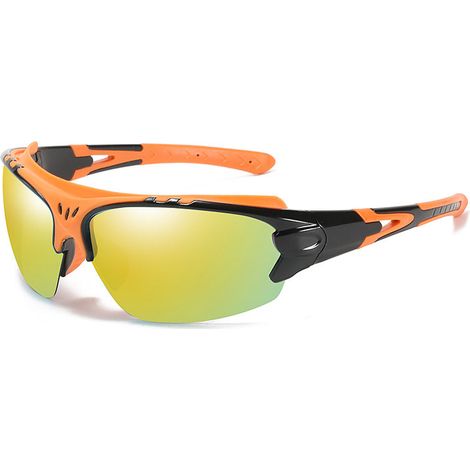 1 Lunettes de sécurité,verres polarisés,protection UV,anti-impact U6,norme ANSI Z87+,étui rigide,multisports (1/5)