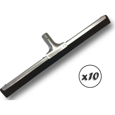 Raclot balai raclette extracteur d'eau pour sol - Quantité x10 - 44 cm - Sans manche