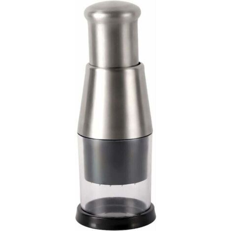 Hachoir À Ail/Oignons Multifonction, XU, En Acier Inoxydable - (1/4)