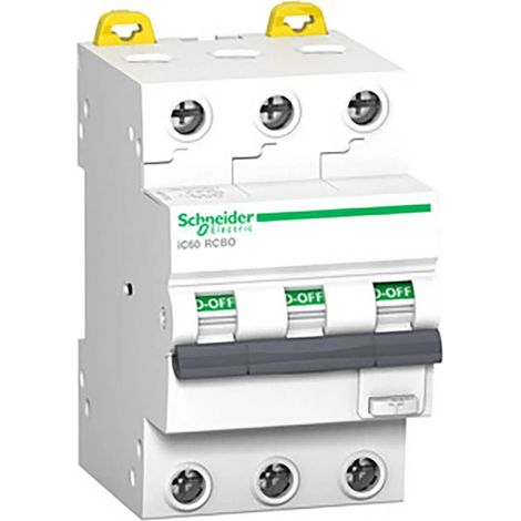 [NEUWERTIG] B-Ware Schneider Electric Fi Schutzschalter Leitungsschutzschalter Acti 9 I C60 H 3 Polig