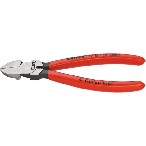 Pince coupante de côté pour câbles à fibres optiques, 72 51 160 (1/4)