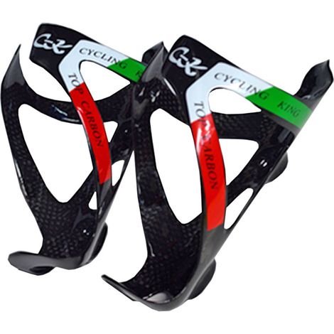 Carbon fiber bottle cage for bicycles, mountain bikes, road bikes, general cycling equipment, bike accessories, colorful