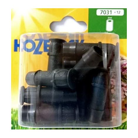 Leitungsendstopfen für 13-mm-Gartenschlauch (x12) HOZELOCK
