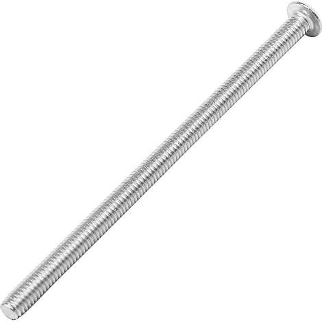 Vis à tête bouton en acier inoxydable, boulons à six pans creux de type M4 / 4 mm, dimensions M4 x 75 mm. Votre paquet contient : 4 vis à tête bombée en acier inoxydable. (1/4)