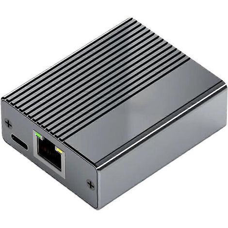 Gigabit-Ethernet-RJ45-Switch, LAN-Splitter, 1000-Mbit/s-Gigabit-Extender-Adapter, 1 auf 2 Anschlüsse für PC, Laptop, TV-Box und Router (1/5)