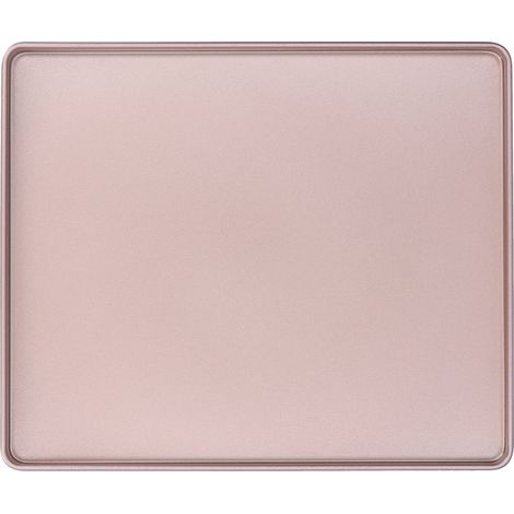 Plaque de cuisson multifonctionnelle en acier au carbone, or rose, antiadhésive, pour pizza et pain. (1/5)