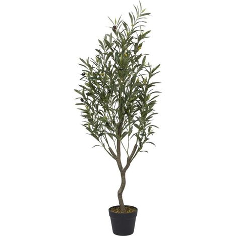 Olivier Artificiel en Pot "Wilbur" 120cm Vert