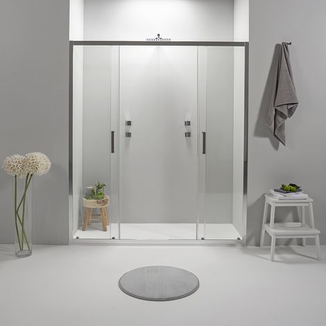 PORTA DOCCIA NICCHIA ELITE 180 CM SCORREVOLE TRASPARENTE