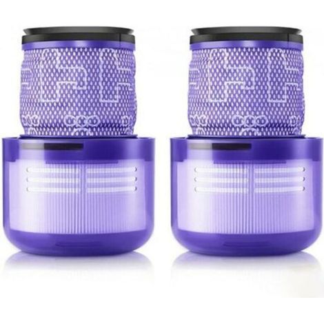Post-filtre compatible avec l'aspirateur balai sans fil Dyson V11 SV14 Animal Absolute Torque Drive, 2 filtres Hepa de rechange (1/3)