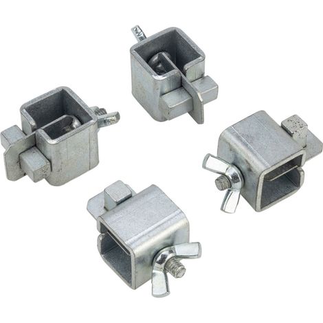 SIP 4pc Flush Butt Welding Clamps - L2.4 x W2.6 x H4.5 cm