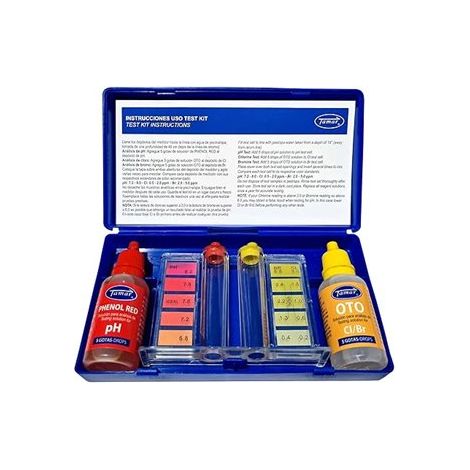 KIT DE TEST CHLORE ET PH 1175601000 TAMAR (1/4)