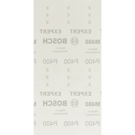 Bosch Accessories EXPERT M480 2608900769 Rete per levigatrici orbitali non perforato Dimensione dei grani 400 (L x L) 2 (1/4)