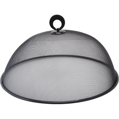 1 Cloche Alimentaire, Diamètre 28 cm, Maillage Fin, Poignée Ergonomique, Fer Robuste, Intérieur Extérieur (1/5)