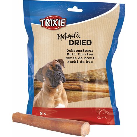 Nerfs de bœuf 8 pièces friandises pour chien - Trixie (1/4)
