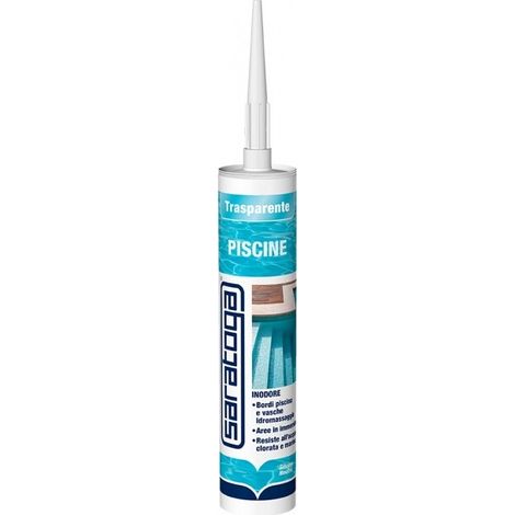 SILICONE NEUTRO PISCINE 280ML TRASPARENTE.