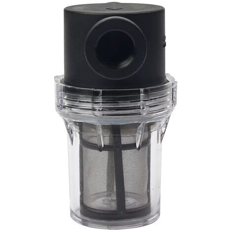 Pair - Filtre de pipeline, filtre de pompe à eau 1/2\" avec tamis en acier inoxydable 80mailles, filtre en maille en ligne pour l'irrigation du jardin (1/5)
