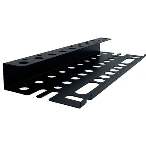 Werkzeugaufbewahrungswandpaneel – 43 Löcher – Robustes, pulverbeschichtetes Metall – Wand- oder Schrankmontage – 1-teilig (1/5)