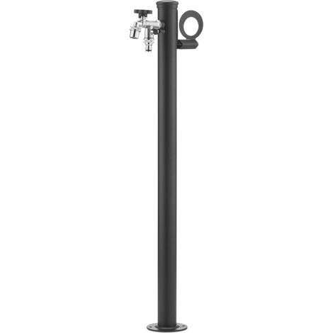 Fontana da Giardino con Doppio Rubinetto Belfer 42/SRR Antracite (1/5)