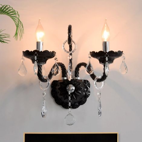 Douille E14 pour Applique Murale LED - Luminaire Moderne Maria Theresa Éclairage Intérieur Chambre/Salon - Ampoule Non Incluse (1/5)