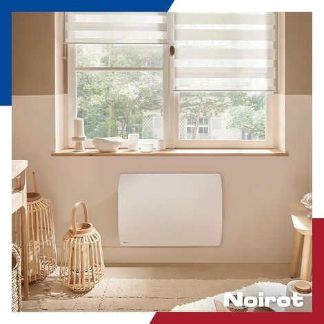 Radiateur à inertie sèche NOIROT RadNéo horizontal 1000W blanc — vue 2