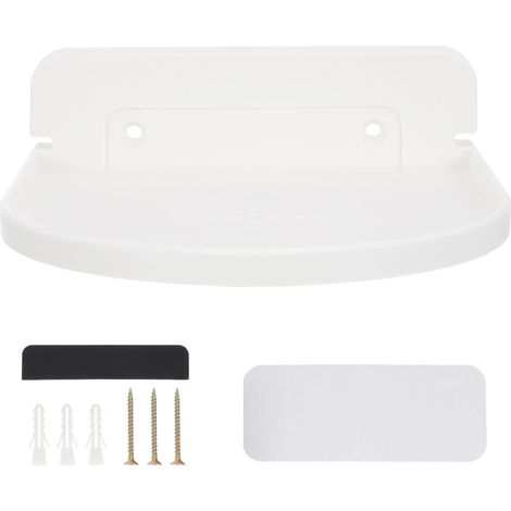 Support pour enceinte connectée compatible avec Echo Dot, en plastique, fixation murale ou sur (1/5)
