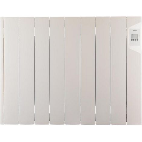 Radiateur Mural à Fluide Thermique - 1200 W - Electronique - Aff.lcd - Fil Pilote 6 Ordres- Nf - Ducasa (1/3)