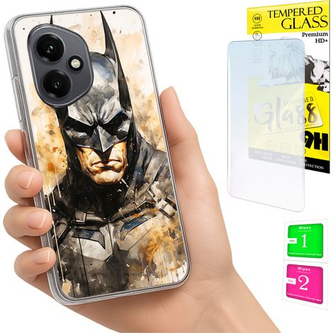 Funda para Honor X7d / 400 Smart Photo Cover Case Back Case + cristal 9H (1/5)