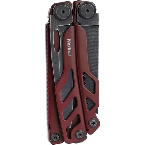 NexTool Flagship Pro NE20279 attrezzo multifunzionale rosso compatto