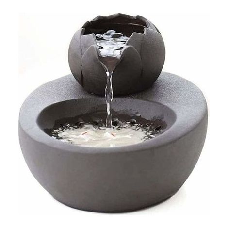 Trimec – Fontaine à eau pour chat en céramique 1,3L – Filtration antibactérienne – Fonctionnement silencieux – Matériau sans BPA (1/5)