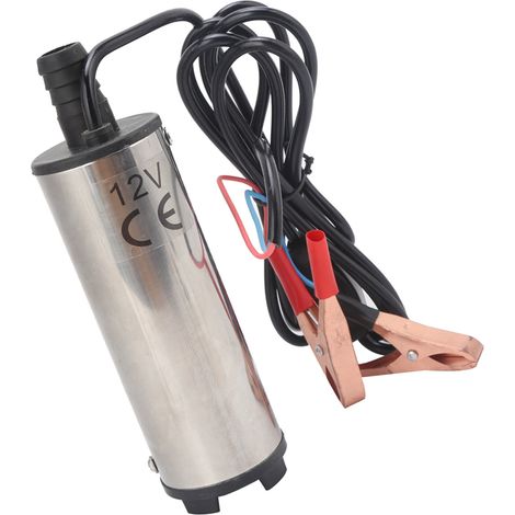 Pompe à huile électrique multifonctionnelle pour machines agricoles, mini-pompe à aspiration auto-amorçante, 12 V CC (1/5)