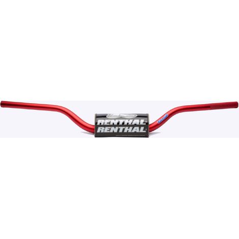Renthal Fatbar 28,6 mm Reed/Windham Motocross-Lenker, rot mit Schaumstoff, Aluminium, 1 1/8 Zoll (1/5)