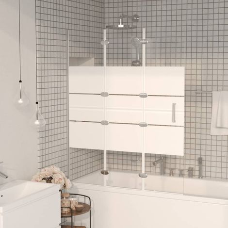 FIMEI Cabine de douche pliable ESG 100x140 cm Blanc (1/5)