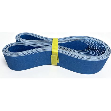 12 Pièces Bandes Abrasives 50 x 1020 mm Grain 180 (1/5)