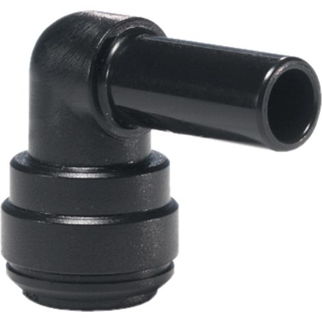John Guest 12mm Plug In Stem Elbow Fitting - Pack of 10 (1/3)