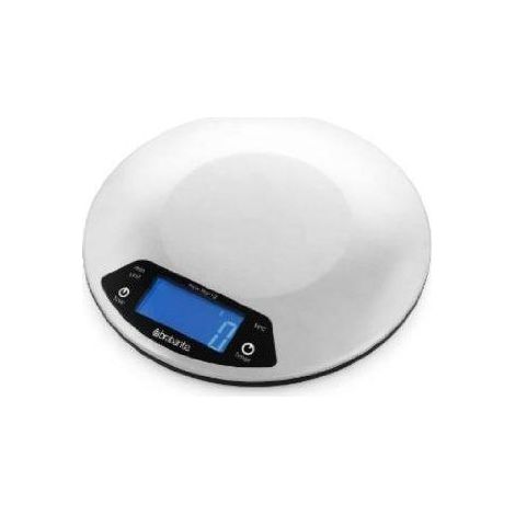 Brabantia Digitale Küchenwaage Profile rund mit Timerfunktion, Matt Edelstahl, 480560 (1/5)