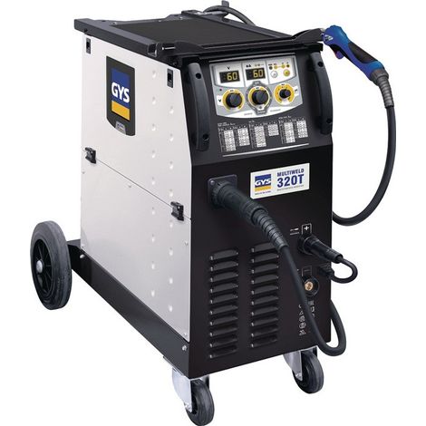 Système de soudage MIG/MAG MULTIWELD 320T avec Zub.40-320 A gasg.GYS